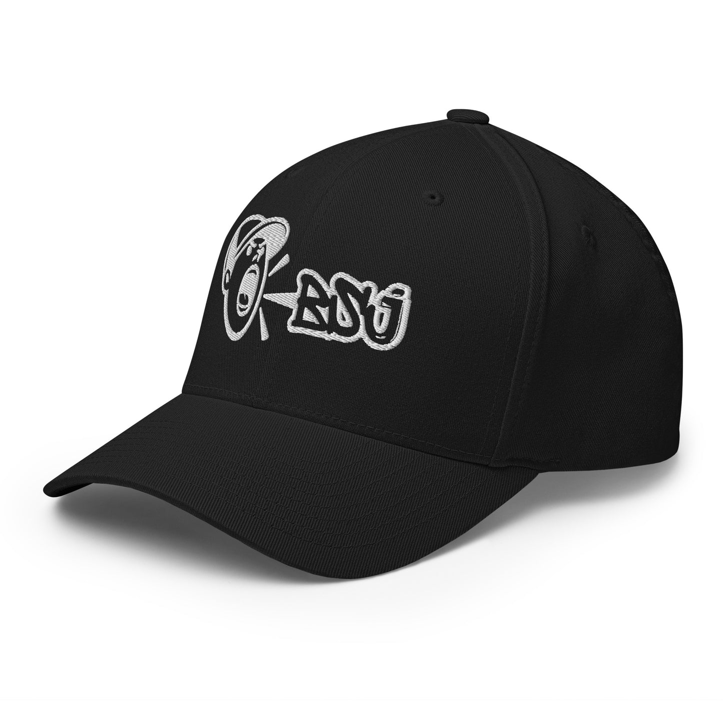 Flex Fit Negative BSJ Logo Golf Hat