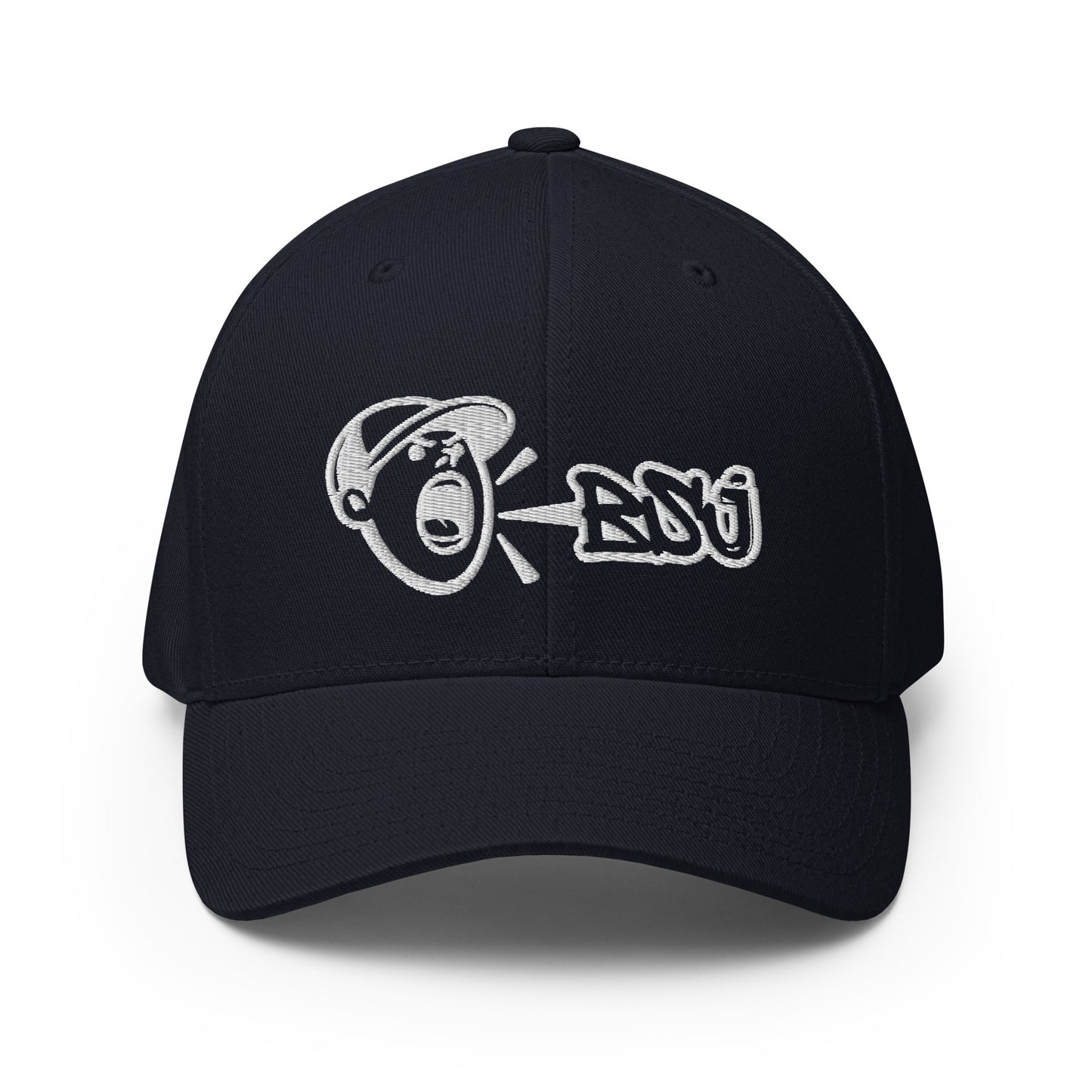 Flex Fit Negative BSJ Logo Golf Hat