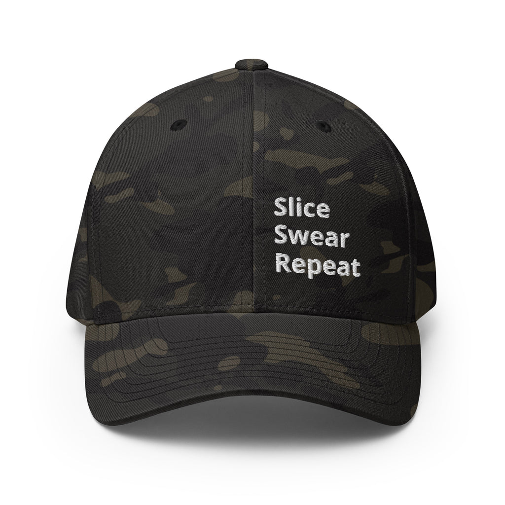 BSJ Slice Swear Repeat Flex-fit Cap