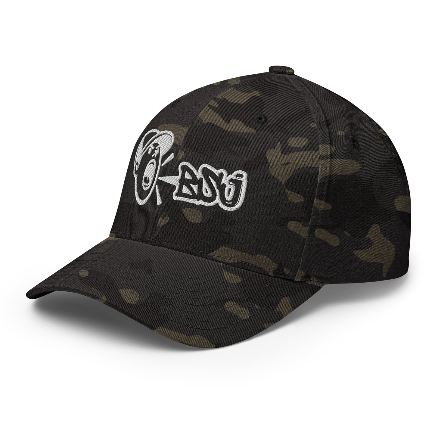 Flex Fit Negative BSJ Logo Golf Hat