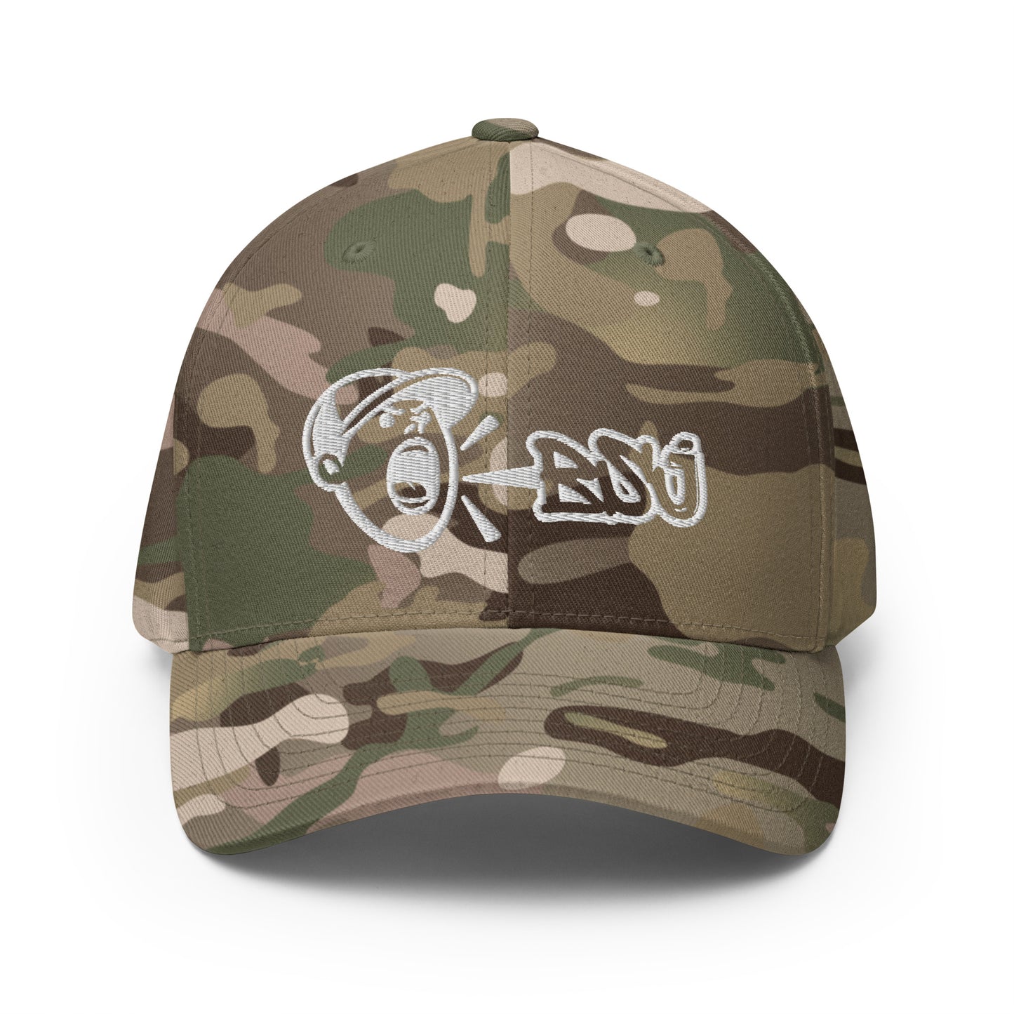 Flex Fit Negative BSJ Logo Golf Hat