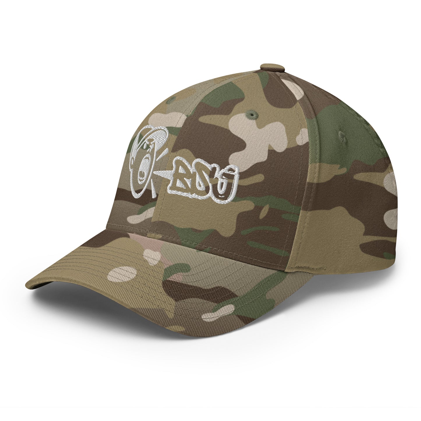 Flex Fit Negative BSJ Logo Golf Hat